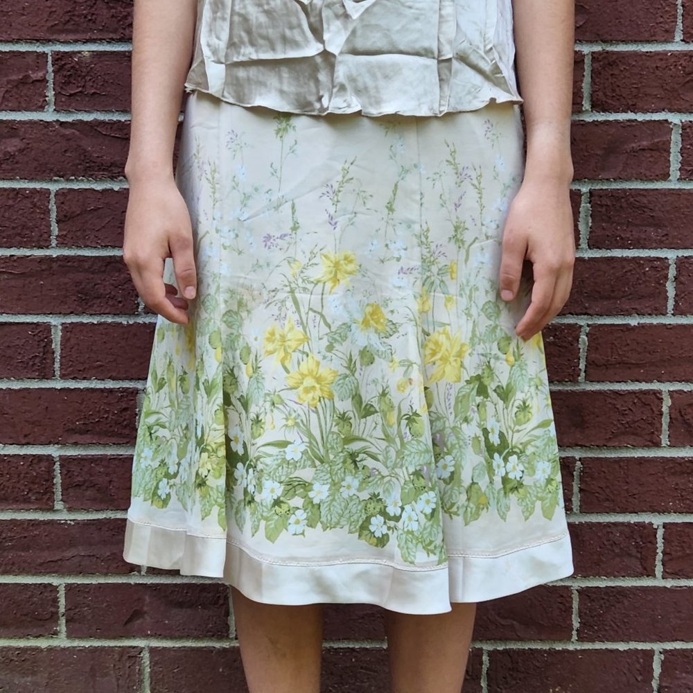 Jones Wear Floral Skirt